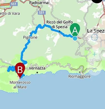 La Casa Di Zahra Lägenhet Riccò del Golfo di Spezia